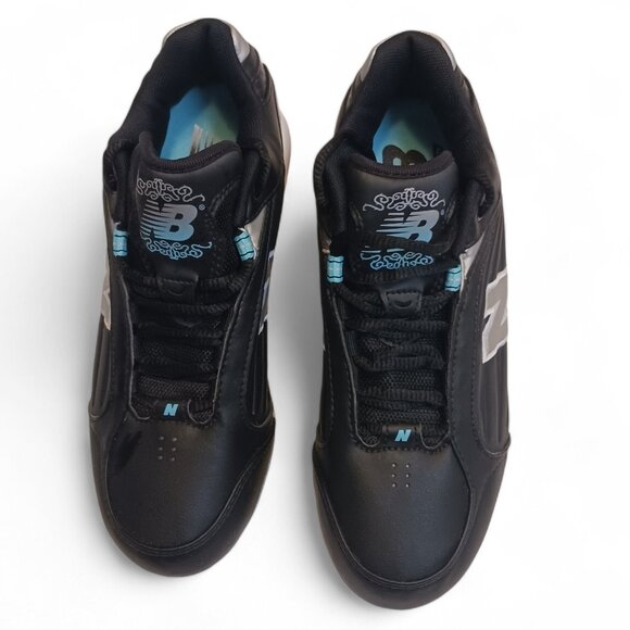 New Balance Women's Silver& Black Field Sport Cleats (Model WF600LK) SZ 7.5 NWT - Picture 3 of 12